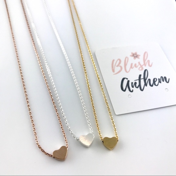 3 for $25⚡️Dainty heart short s steel necklace - Picture 6 of 8